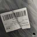 Verdusa Girl's Letter Print Loose T Shirt V Neck Half Sleeve Tee Tops (Black)