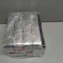 LemonRoad 6 Pcs Stainless Steel Snack Containers 3 Compartments Bento Boxes Reusable Lunch Snack Box with Lids Divided Portable Food Storage Containers for School Party Travel Picnic Home