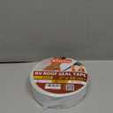 XFasten RV Roof Repair Tape White, 2 Inch x 50 Feet, Waterproof Mess-Free Sealant Tape for Camper Roof, RV Rubber Patch, Trailer, Vent, Skylight, and Boat Sealing  Super Strong UV-Resistant Adhesion