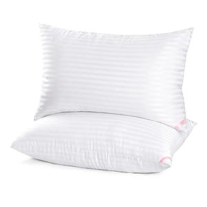 EIUE Hotel Collection Bed Pillows for Sleeping 2 Pack Queen Size，Pillows for Side and Back Sleepers,Super Soft Down