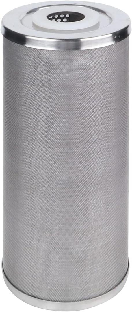 Amwater Stainless Steel Cleanable Wire Mesh Filter Cartridge 10Length,4.5"OD(25 Micron)