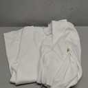 Women's 2 Piece Sweater Sets Long Sleeve Zip Knit Top Wide Leg Pants Lounge Matching Set, Size M