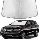 EcoNour Windshield Sunshade Compatible for Acura RDX 2013-2016 2017 2018, Sun Visor for Front Windshield & Window Sun Shade Cover, UV Heat Blocker & Protector, Car Accessories