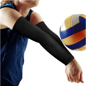 Volleyball Arm Sleeves Youth Girls Compression Volleyball Arm Sleeves for Women Teen Girls Kids, L