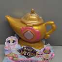 Magic Mixies Magic Genie Lamp with Interactive 8" Pink Plush Toy and 60+ Sounds & Reactions. Unlock a Magic Ring and Reveal a Pink Genie from The Real Misting Lamp. Gifts for Kids, Ages 5+