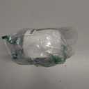 CT CRAFT LLC Glitter Wired Ribbon 2.5" x 10 Yards White for Christmas Home Decor Bow Gift Wrapping DIY Crafts Wreath