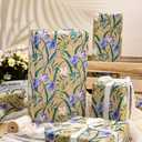 2 x MAYPLUSS Floral Kraft Wrapping Paper Roll - 17Inch x 33Feet - Elegant Tulip Gift Wrapping Paper Watercolor Flower Gift Wrap Paper for Birthday, Mothers Day, Bridal Shower, Engagement, Valentine's Day