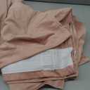 RYB HOME Pencil Pleated Pink Velvet Curtains 90 inches Long, Curtains for Nursery Girls Bedroom, Ruffle Drapes for Living Room, Dusty Pink, W 52 x L 90 inches, 2 Panels