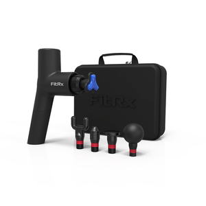 FitRx Muscle Massage Gun With 6 Attachment And Storage Bag 