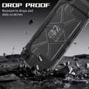 Dockable Case for Nintendo Switch 2 (2025), FANPL Protective Grip Cover for Switch 2 and JoyCon Controller - STYL Mecha