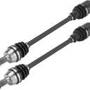 Youxmoto 2PCS Front CV Axle for Polaris 2010-2017 Ranger 6x6 800; 2010-2014 Ranger 800 Crew EFI (NON Mid-Size); 2010-12 Ranger 800 XP; 2009 Ranger 4x4 500; 700 XP/HD; Drive Half Shaft 1332606 1332856