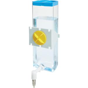 MidWest Homes for Pets Large Animal Water Bottle | Ideal for Hamsters, Mice, Guinea Pigs & Rabbits, Large (Transparent / Yellow)