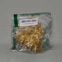 5 Pairs Embroidered Fancy Baroque Applique Swirl Iron on Patches Scroll Badge with Gold Trimming for Wedding Gown Dress Shoe Shirt Borders (Gold)