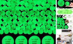 24 Pcs Christian Glow in the Dark Bouncy Balls Easter Jesus Bible Verse Rubber High Bouncing Balls Christian Party Favor Religious Classroom Gifts (Bible, Green)