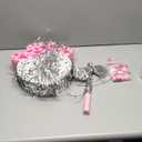 Sratte Disco Ball Piata Cute Hat Disco Ball Party Supplies Piata with Blindfold and Bat Theme Decorations for Birthday Fiesta Party Supplies (12.8 x 13.78 Inch)