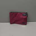 Vaultz Money Bag with Lock - 7 x 10 Inches, Men & Women's Locking Accessories Pouch for Cash, Bank Deposits, Wallet, Medicine, Phone and Credit Cards - Pink