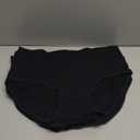 MISSWHO Cotton High Waisted Women Underwear Soft Briefs Full Coverage Comfy Ladies Panties (Regular & Plus Size) (X-Large, 5 Pack=black-a1)