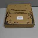 6 FT 54 LED Halloween Lights, 8 Modes & Timer Battery Operated Halloween Pumpkins Lights with Willow Vine Twig Garland, 3D Waterproof Decorations Lights for Home Indoor Wall Fireplace Mantle Party