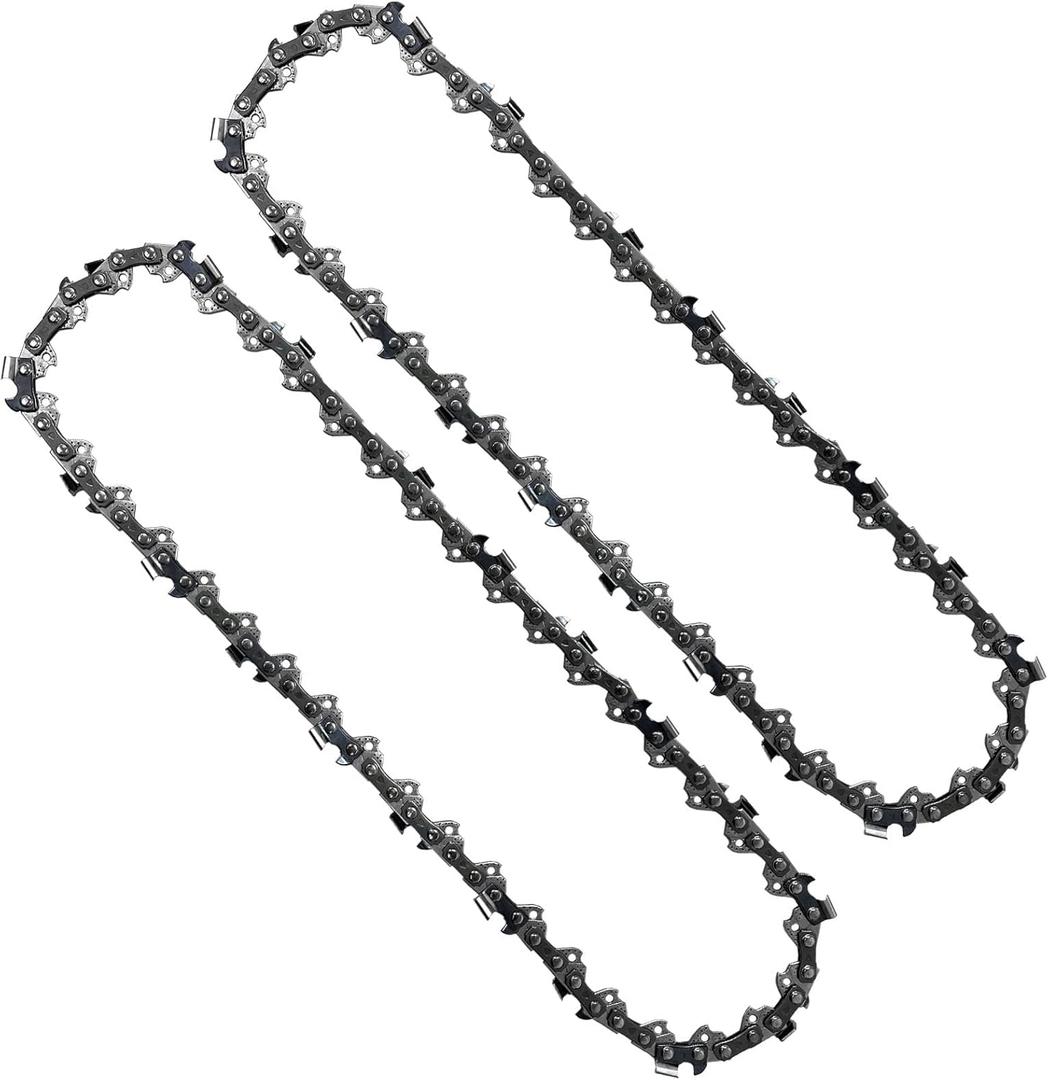 10 Inch Pole Saw Chain for Harbor Freight Atlas 56934, 10" Polesaw Chain for Makita EY401MP EY2650H25H, Chainsaw Chain for Poulan PLN1510 and Echo Models - 3/8" - .050" - 39 Drive Links