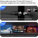 Digital TV Antenna Indoor Outdoor,2200+ Miles Long Range HD Antenna for Smart TV and All Older TV's for Local Channels,Supports 4K 1080P with Amplifier Signal Booster & 36ft Cable