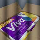 Viva Signature Cloth Paper Towels, Task Size, 12 Family Triple Rolls, 141 Sheets per Roll 