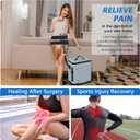 ICYTHRP Cold Therapy Machine with Programmable Timer, Portable Ice Machine for Hip After Surgery, Hip Replacement Recovery System, Cryotherapy Pain Relief with Compression Pad