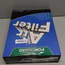 Forccord 2-Pack Engine Air Filter Fits for Mercedes-Benz S400 CLK320 GLK350 SL550 CLS550 E350 E550 R350 SLK300 C230 E350 Air Filter Replacement 1120940604 Car Accessories