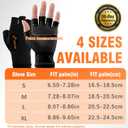 NEVVIS Compression Gloves Women Men, Arthritis Gloves for Women for Pain, Carpal Tunnel, Swelling Edema, Tendonitis, 1 Pair (Black, M)