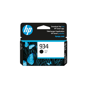 HP 934 Black Original Ink Cartridge, ~400 pages, C2P19AN#140