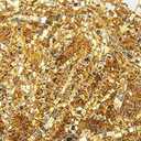 Pack of 1, Metallic Gold Crinkle Cut Shredded Paper, 3 Oz. Bag for Adding Simmer to Arrangement