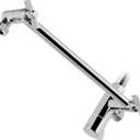 NearMoon Adjustable Shower Arm Universal Connection, Solid Stainless Steel Extension Arm, Adjust Angle to Upgrade Shower Experience, Easy to Install, Anti-leak (with Diverter Valve)