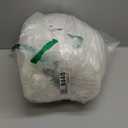 Latepis White Throw Rug 2x3 Small Furry Rugs for Bedroom Faux Rabbit Fur Rug Soft Washable Shag Bedside Fluffy Rugs for Living Room, Dorm, Nursey Chair Seat Cover Home Decor