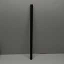 24 Inch Ceiling Fan Downrod, 1" Diameter Matte Black Ceiling Fan Extension Rod (No Threads),Universal Down Rods for Ceiling Fans,Easy Installation