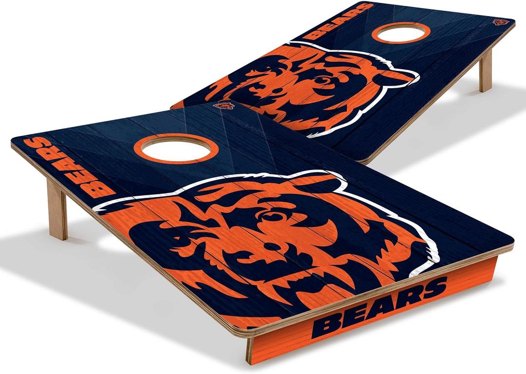 YouTheFan NFL 2’ x 3’ Wood Cornhole Game
