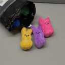 24PCS Easter Stuffed Bunny Plush Toys,Easter Bunny Bulk Stuffed Animals Plushie,Easter Basket Stuffers Egg Fillers (Mul24colors)