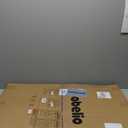 Babelio 36" Tall Baby Gate, PressGuard P7, 29-48" Auto Close Pressure Mounted Dog Gate for Stairs, Doorways & Hallway, Protector Basics Easy Walk Thru Pet Gate, White