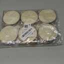 Max Fun 60PCS 3.5" DIY Wooden Christmas Ornaments Unfinished Predrilled Wood Slices Circles for Crafts Round Centerpieces Discs Holiday Hanging Decorations