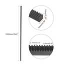 uxcell Steel Gear Rack, 2 Pcs 1Mod 1000mm x 10mm x 10mm Total 6.6 ft Heavy Duty Straight Linear Spur Rack for Machines Automotive