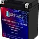 Mighty Max Battery YTX14AH-BS - 12 Volt 12 AH, 210 CCA, Rechargeable Maintenance Free SLA AGM Motorcycle Battery