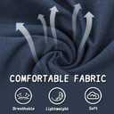 Little Bitty Toddler Boy Clothes Boys Summer Outfits Cotton Short Sleeve T-Shirt & Shorts Set 2-7Yrs (Navy & Grey)