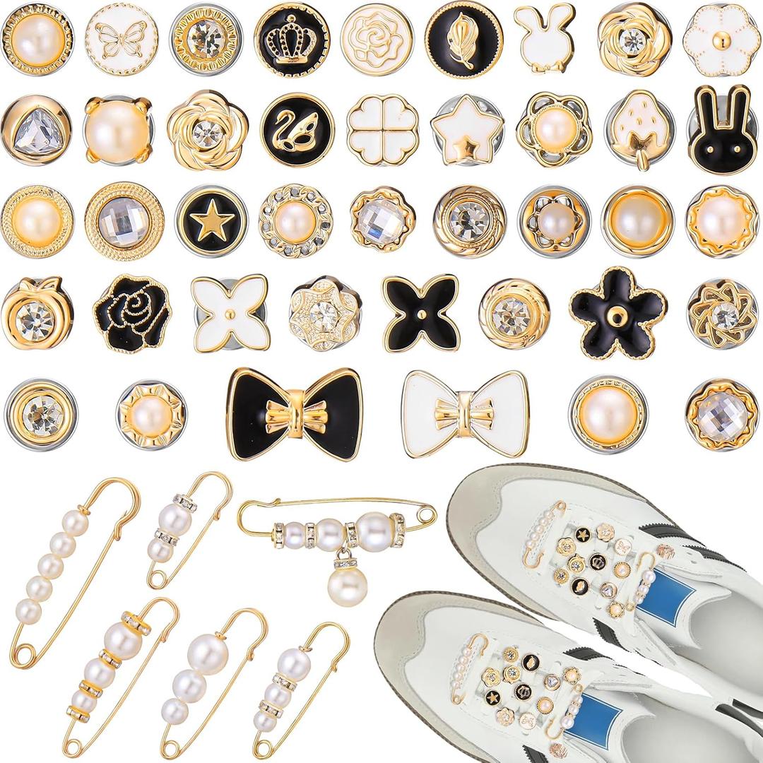 AIERSA Shoes Charms for Sneakers Socks