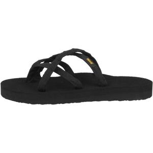 Teva Women's Olowahu Flip-Flop, Size 8, Black on Black)