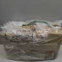 Tanlade 4 Pcs Laundry Detergent Dispenser, 78 oz Scent Booster Beads Dispenser with Lids, Suitable for Laundry Beads, Oatmeal, Pet Food, Clear