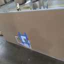 VIZ-PRO Large Cork Bulletin Board, 96 X 48 Inches, Wall-Mounted Corkboard with Silver Aluminium Frame for School, Office, and Home 8' X 4'