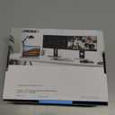 Dual Monitor KVM Switch for Laptop & Desktop 4K@60Hz, USB C and HDMI KVM Switch 2 Monitors 2 Computers with 4 USB 3.0 Port for Keyboard Mouse, 80W PD Charging, with Wired Remote and USB C Cable