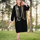 Matte Graduation Gown Cap Tassel Set with 2026 Tassel Stole Graduation Lei Bracelet for High School and Bachelor