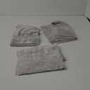 The Rag Company - Eagle Edgeless 500 (3-Pack) Professional Korean 70/30 Blend Super Plush Microfiber Detailing Towels, 500GSM, 16in x 24in, Ice Grey
