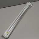 Smart Rods Easy Install Cafe Curtain Rod, Ball Finial 28-66in