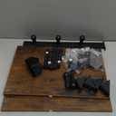 KAFAHOM Purse Organizer for Closet, Purse Rack - Tall Purse Shelf with 8 Hooks & 10 Removable Hangers to Hold Handbags, Backpacks, Pocketbooks., Perfect Purse Display Stand & Storage Tree, Black