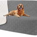 Tcksstex Waterproof and Non-Slip Dog Bed Cover and Pet Blanket Sofa Pet Bed Mat ，car Incontinence Mattress Protectors Furniture Couch Cover for Most Cats Dogs,Pets（52x82-Dark Grey）